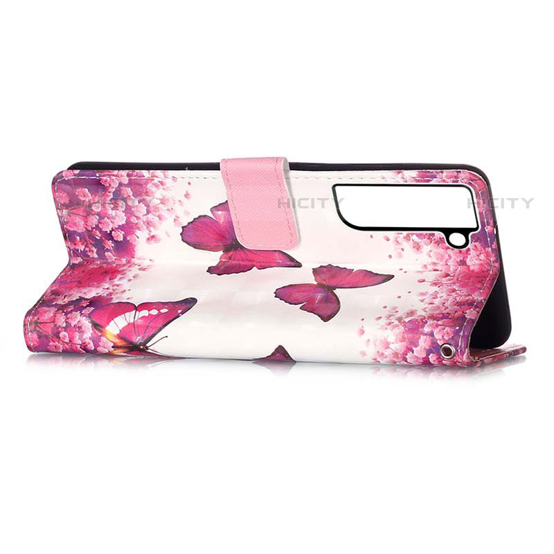 Coque Portefeuille Motif Fantaisie Livre Cuir Etui Clapet Y04B pour Samsung Galaxy S21 FE 5G Plus