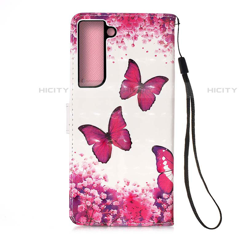 Coque Portefeuille Motif Fantaisie Livre Cuir Etui Clapet Y04B pour Samsung Galaxy S22 5G Plus