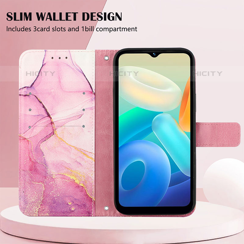 Coque Portefeuille Motif Fantaisie Livre Cuir Etui Clapet Y04B pour Vivo iQOO Z6 Lite 5G Plus