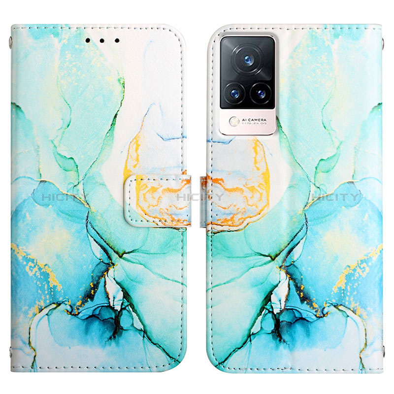 Coque Portefeuille Motif Fantaisie Livre Cuir Etui Clapet Y04B pour Vivo V21 5G Plus