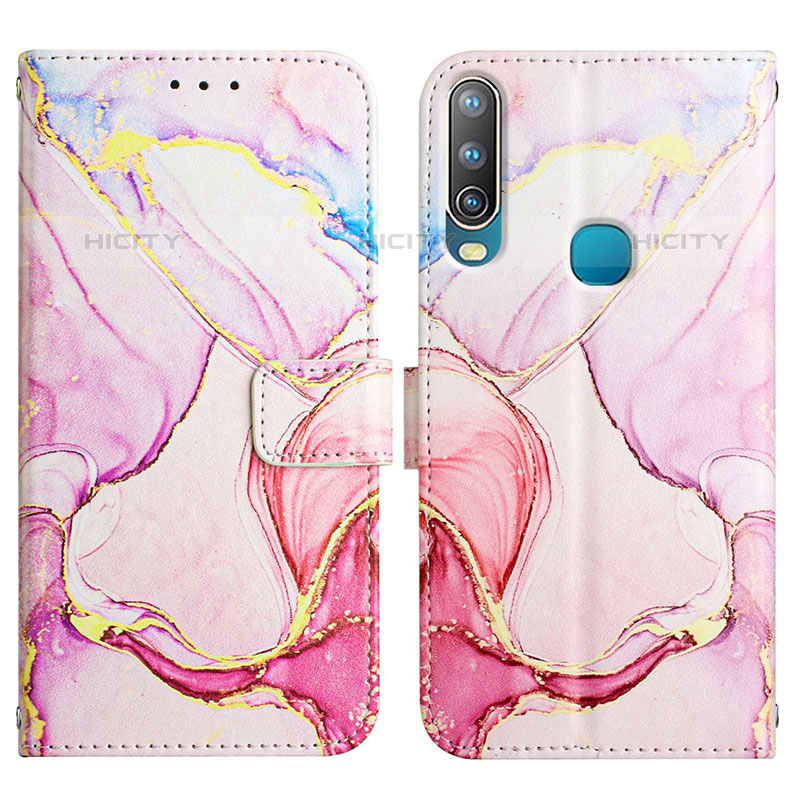 Coque Portefeuille Motif Fantaisie Livre Cuir Etui Clapet Y04B pour Vivo Y11 Plus