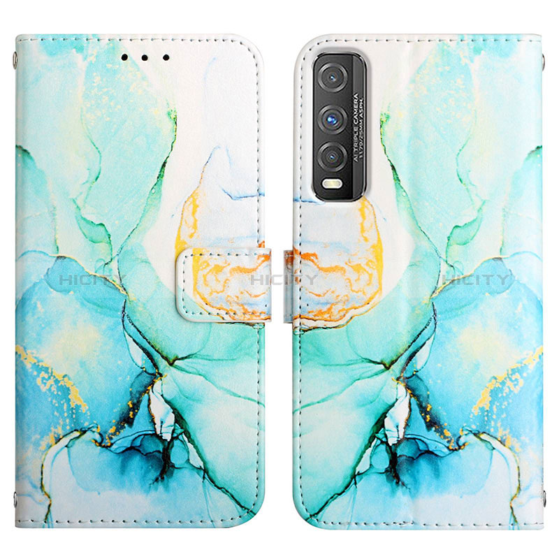 Coque Portefeuille Motif Fantaisie Livre Cuir Etui Clapet Y04B pour Vivo Y51s 5G Plus