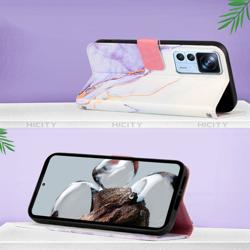 Coque Portefeuille Motif Fantaisie Livre Cuir Etui Clapet Y04B pour Xiaomi Mi 12T 5G Plus