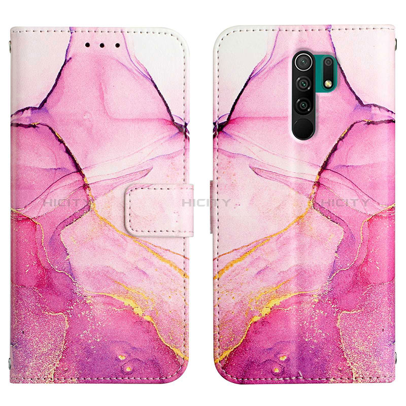 Coque Portefeuille Motif Fantaisie Livre Cuir Etui Clapet Y04B pour Xiaomi Poco M2 Plus