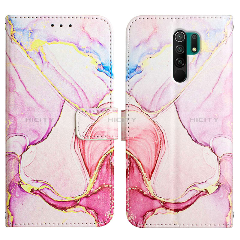 Coque Portefeuille Motif Fantaisie Livre Cuir Etui Clapet Y04B pour Xiaomi Poco M2 Plus