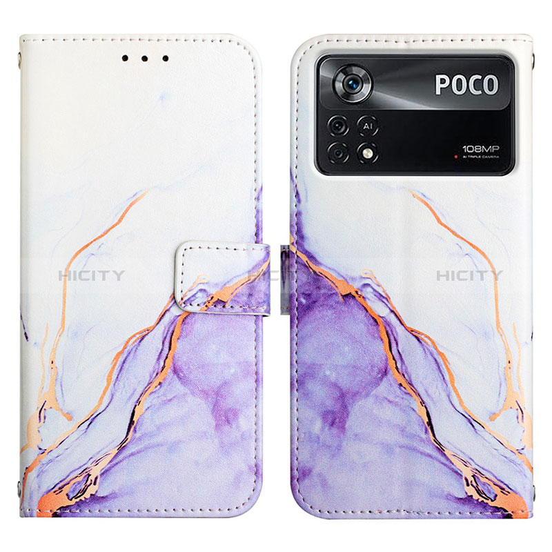 Coque Portefeuille Motif Fantaisie Livre Cuir Etui Clapet Y04B pour Xiaomi Poco X4 Pro 5G Plus