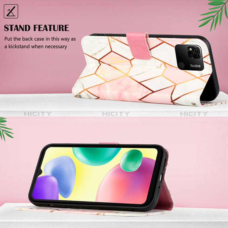 Coque Portefeuille Motif Fantaisie Livre Cuir Etui Clapet Y04B pour Xiaomi Redmi 10A 4G Plus