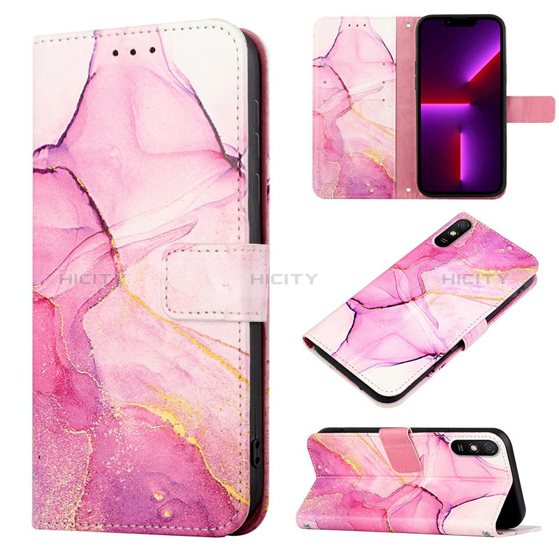 Coque Portefeuille Motif Fantaisie Livre Cuir Etui Clapet Y04B pour Xiaomi Redmi 9AT Plus