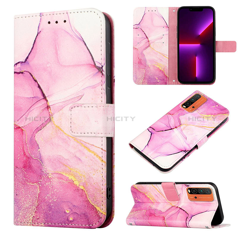 Coque Portefeuille Motif Fantaisie Livre Cuir Etui Clapet Y04B pour Xiaomi Redmi 9T 4G Plus