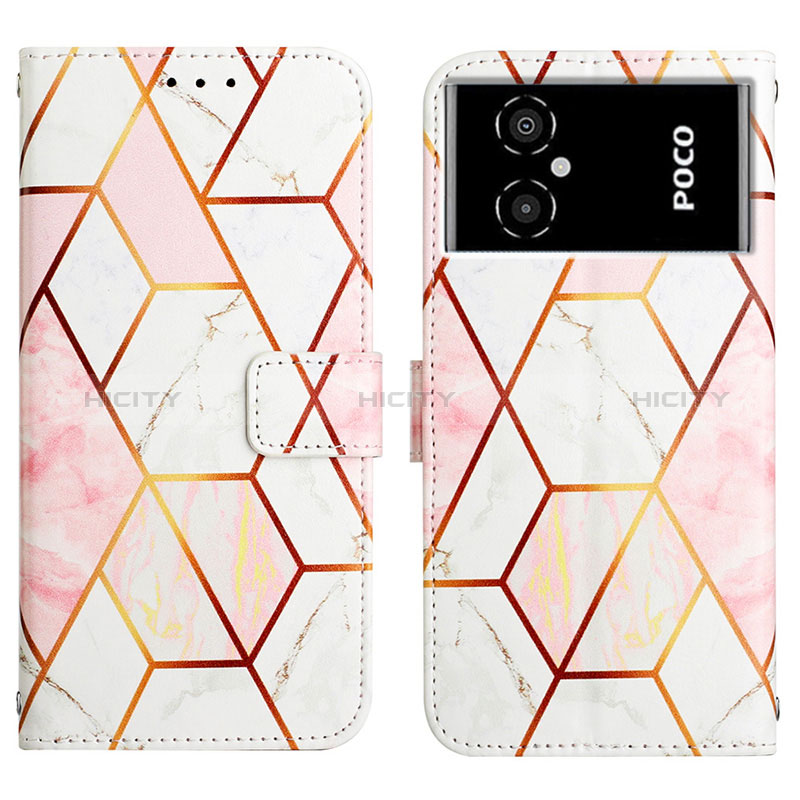 Coque Portefeuille Motif Fantaisie Livre Cuir Etui Clapet Y04B pour Xiaomi Redmi Note 11R 5G Blanc Plus