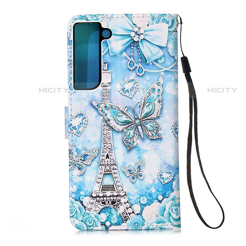 Coque Portefeuille Motif Fantaisie Livre Cuir Etui Clapet Y05B pour Samsung Galaxy S21 Plus 5G Plus