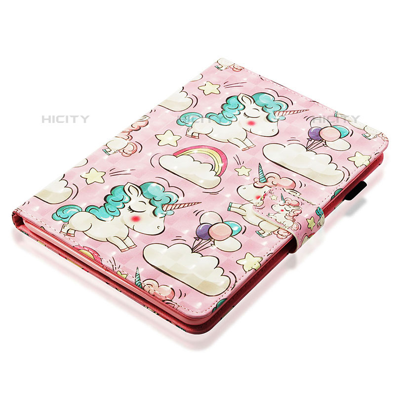 Coque Portefeuille Motif Fantaisie Livre Cuir Etui Clapet Y06B pour Apple iPad Mini 5 (2019) Rose Plus