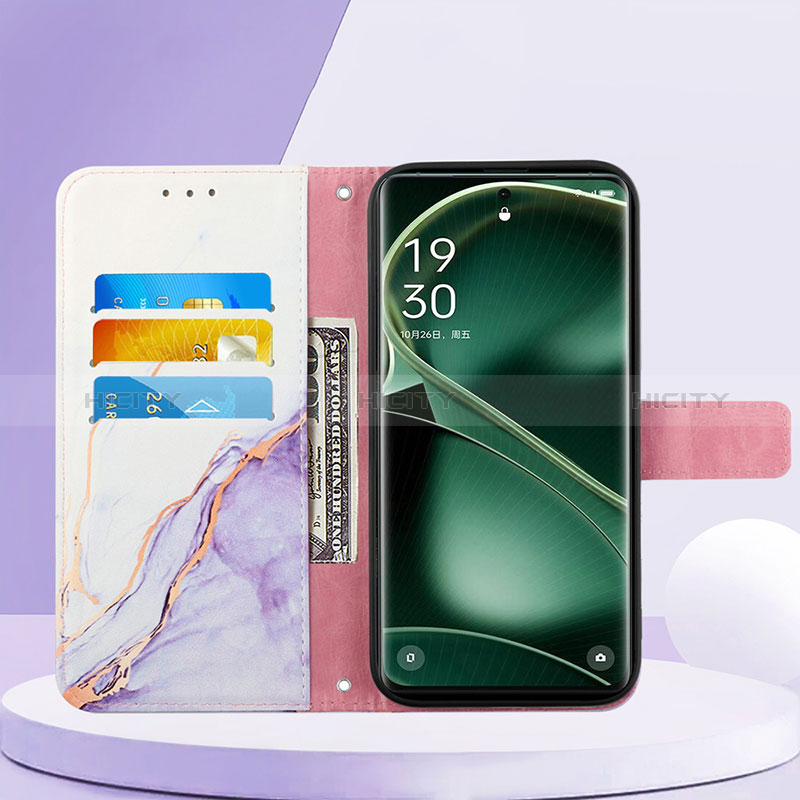 Coque Portefeuille Motif Fantaisie Livre Cuir Etui Clapet YB1 pour Oppo Find X6 5G Plus