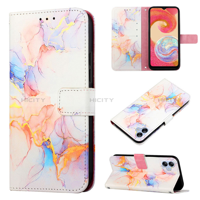 Coque Portefeuille Motif Fantaisie Livre Cuir Etui Clapet YB1 pour Samsung Galaxy A04 4G Plus