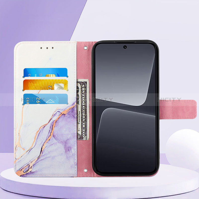 Coque Portefeuille Motif Fantaisie Livre Cuir Etui Clapet YB1 pour Xiaomi Mi 13 5G Plus