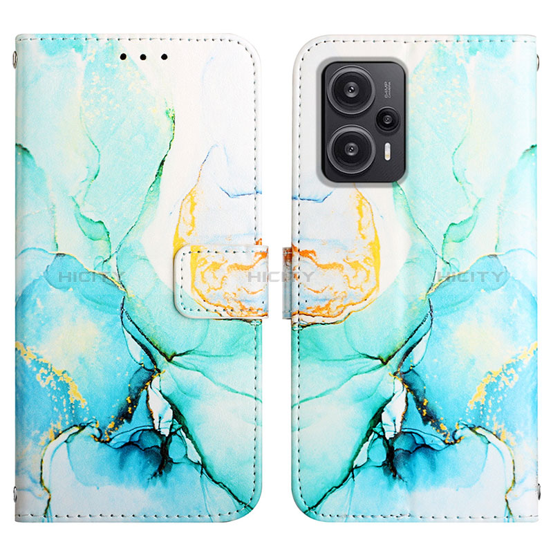 Coque Portefeuille Motif Fantaisie Livre Cuir Etui Clapet YB1 pour Xiaomi Poco F5 5G Plus