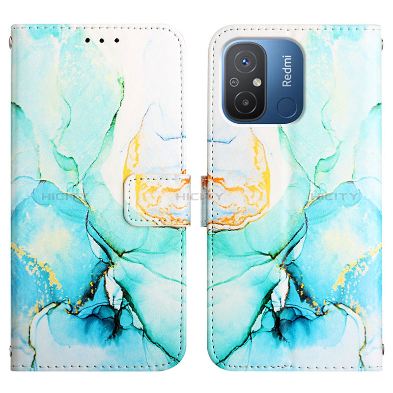 Coque Portefeuille Motif Fantaisie Livre Cuir Etui Clapet YB1 pour Xiaomi Redmi 12C 4G Plus