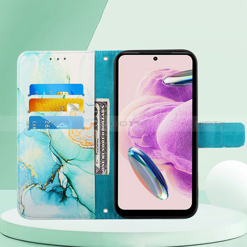 Coque Portefeuille Motif Fantaisie Livre Cuir Etui Clapet YB1 pour Xiaomi Redmi Note 12S Plus