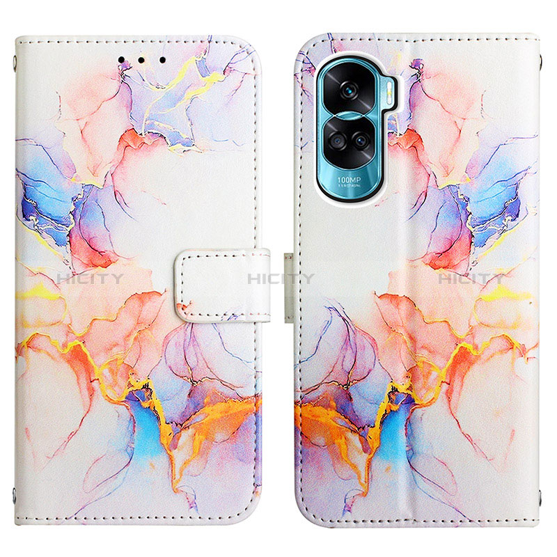 Coque Portefeuille Motif Fantaisie Livre Cuir Etui Clapet YB4 pour Huawei Honor 90 Lite 5G Plus