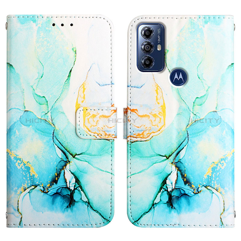 Coque Portefeuille Motif Fantaisie Livre Cuir Etui Clapet YB4 pour Motorola Moto G Power (2022) Plus