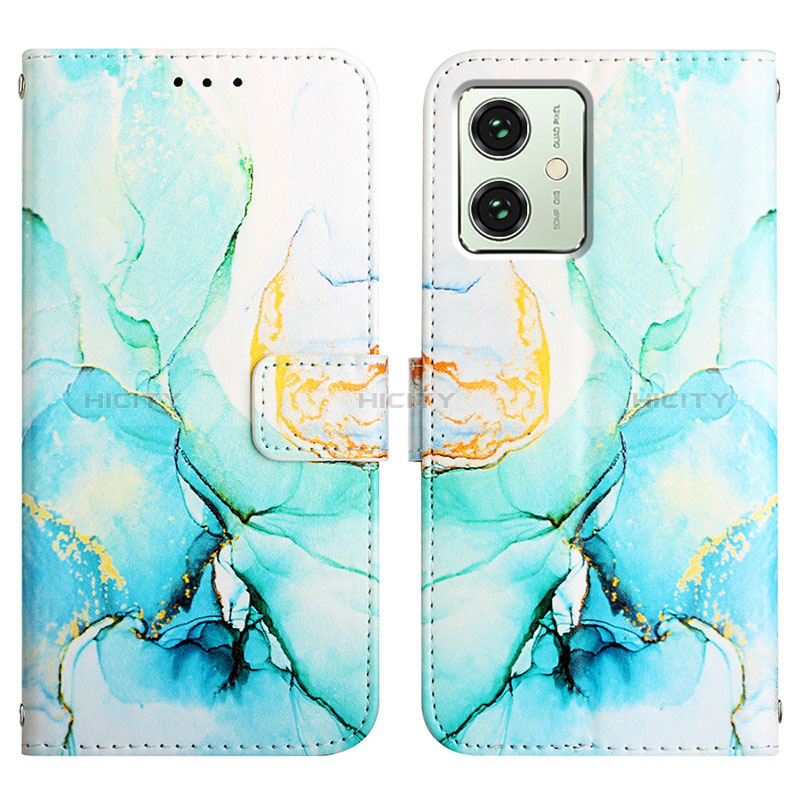 Coque Portefeuille Motif Fantaisie Livre Cuir Etui Clapet YB4 pour Motorola Moto G54 5G Plus