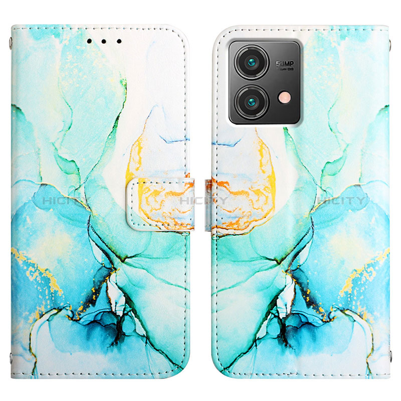 Coque Portefeuille Motif Fantaisie Livre Cuir Etui Clapet YB4 pour Motorola Moto G84 5G Plus