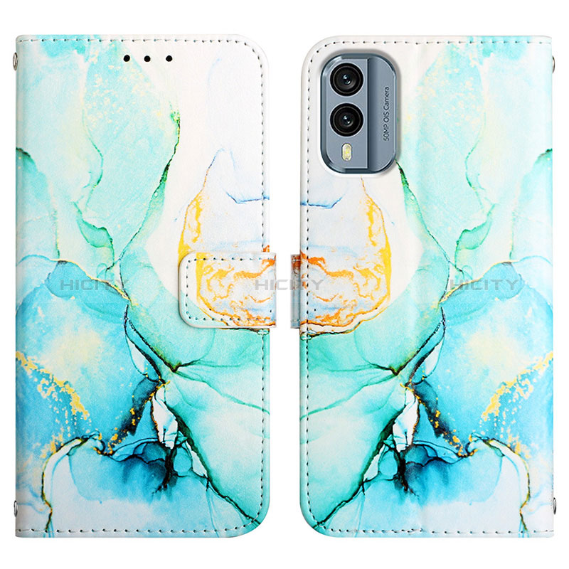 Coque Portefeuille Motif Fantaisie Livre Cuir Etui Clapet YB4 pour Nokia X30 5G Plus