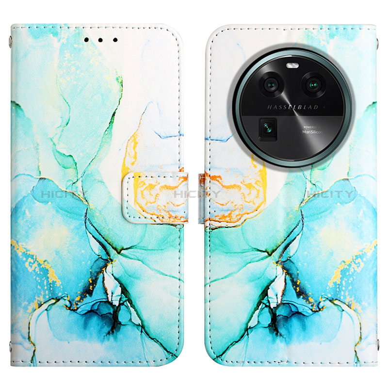 Coque Portefeuille Motif Fantaisie Livre Cuir Etui Clapet YB4 pour Oppo Find X6 5G Plus