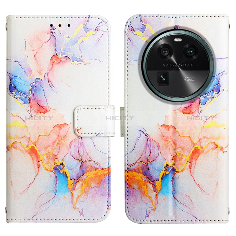 Coque Portefeuille Motif Fantaisie Livre Cuir Etui Clapet YB4 pour Oppo Find X6 5G Plus