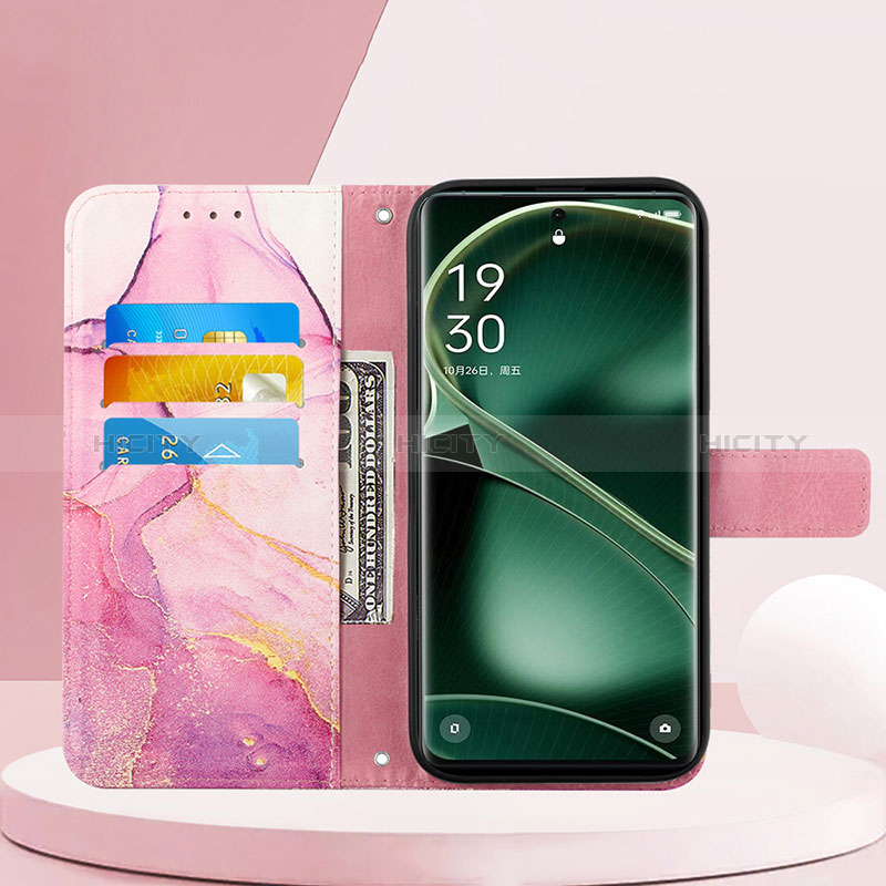 Coque Portefeuille Motif Fantaisie Livre Cuir Etui Clapet YB4 pour Oppo Find X6 5G Plus