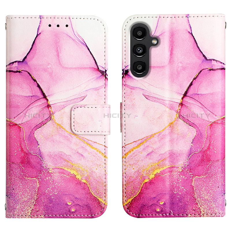 Coque Portefeuille Motif Fantaisie Livre Cuir Etui Clapet YB4 pour Samsung Galaxy A24 4G Plus