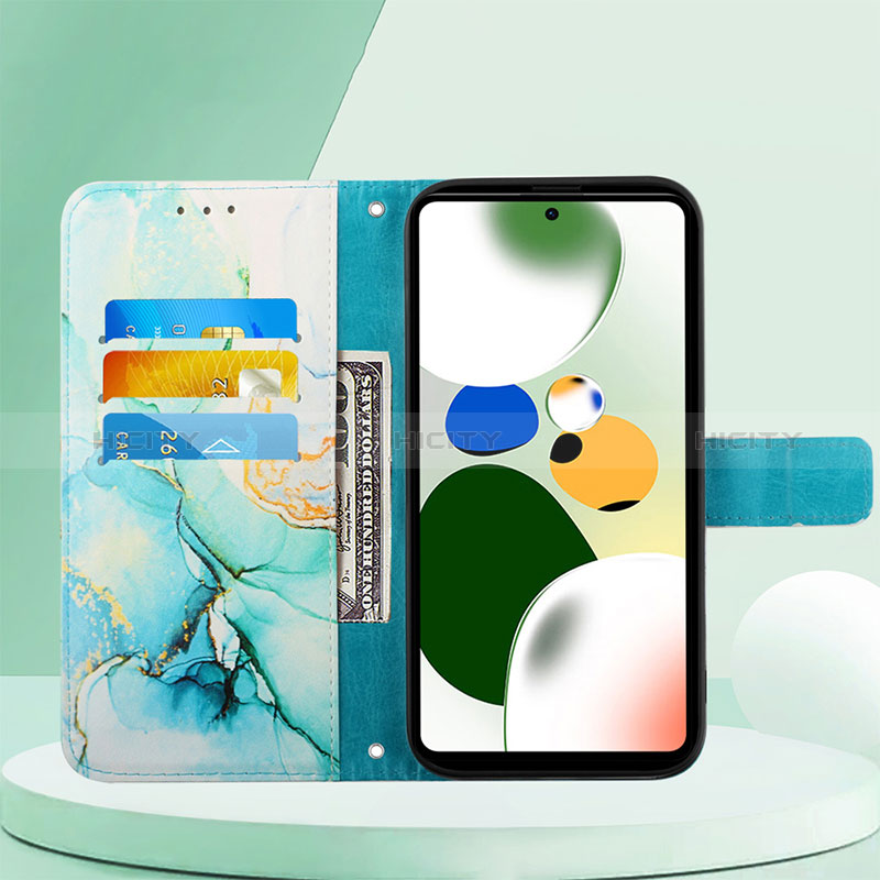 Coque Portefeuille Motif Fantaisie Livre Cuir Etui Clapet YB4 pour Xiaomi Poco X5 Pro 5G Plus