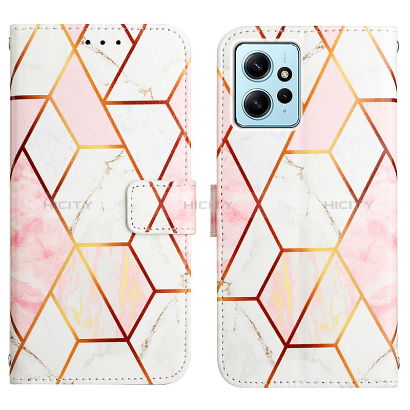 Coque Portefeuille Motif Fantaisie Livre Cuir Etui Clapet YB4 pour Xiaomi Redmi Note 12 4G Blanc Plus