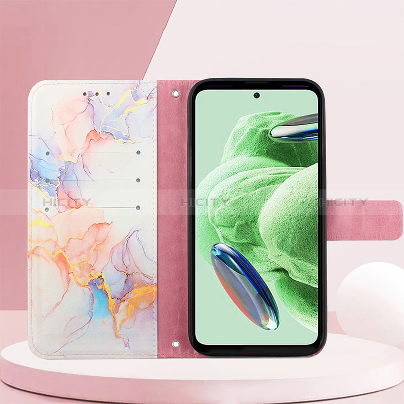 Coque Portefeuille Motif Fantaisie Livre Cuir Etui Clapet YB4 pour Xiaomi Redmi Note 12 5G Plus