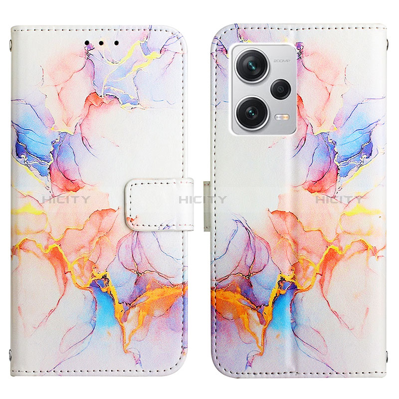 Coque Portefeuille Motif Fantaisie Livre Cuir Etui Clapet YB4 pour Xiaomi Redmi Note 12 Explorer Plus