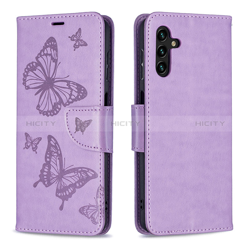 Coque Portefeuille Papillon Livre Cuir Etui Clapet B01F pour Samsung Galaxy A04s Plus