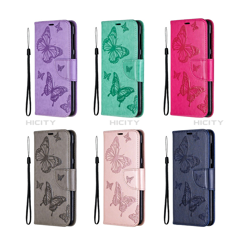 Coque Portefeuille Papillon Livre Cuir Etui Clapet B01F pour Samsung Galaxy A10 Plus