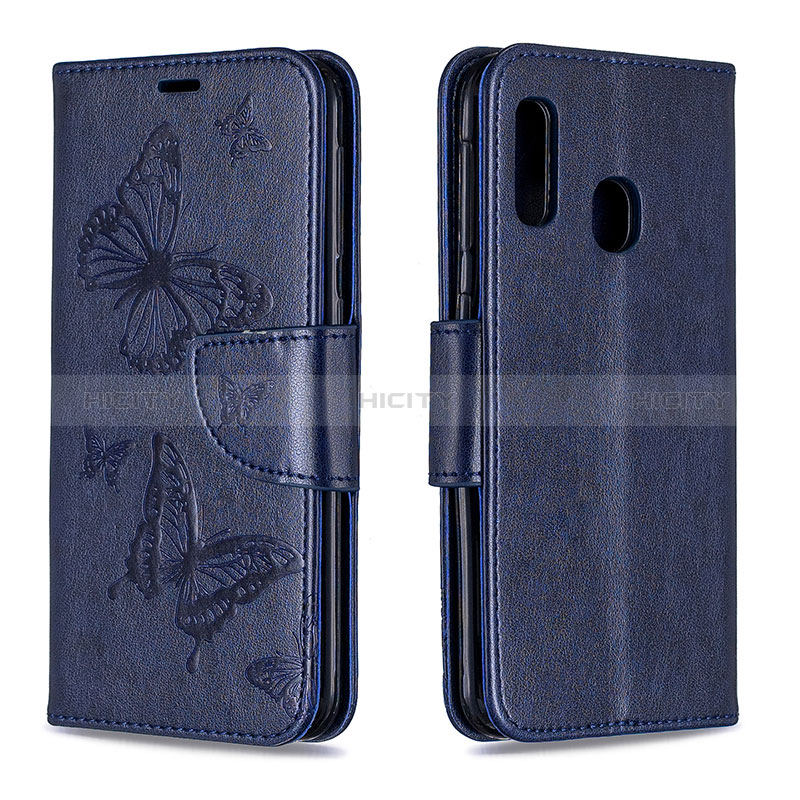 Coque Portefeuille Papillon Livre Cuir Etui Clapet B01F pour Samsung Galaxy A20e Plus