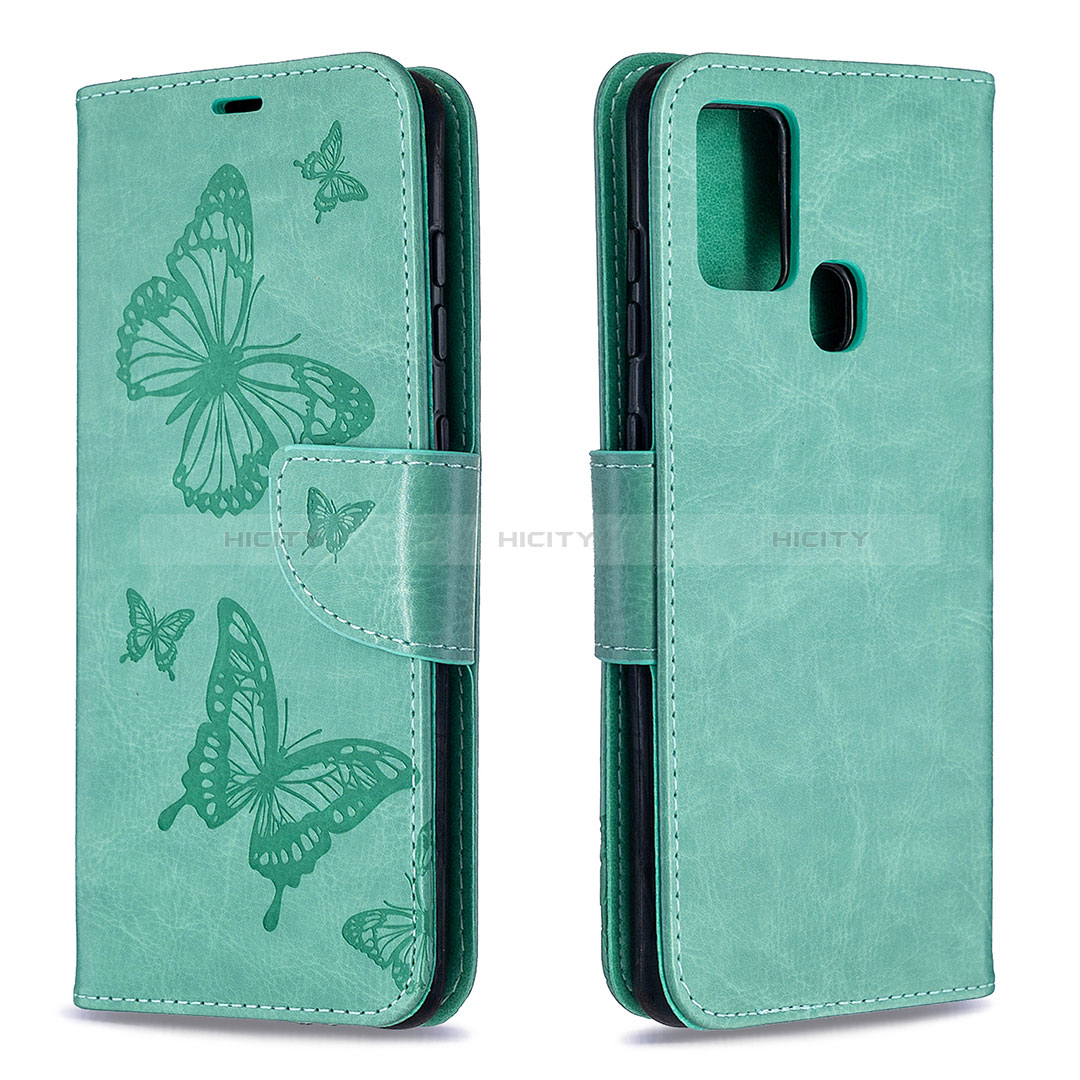 Coque Portefeuille Papillon Livre Cuir Etui Clapet B01F pour Samsung Galaxy A21s Plus