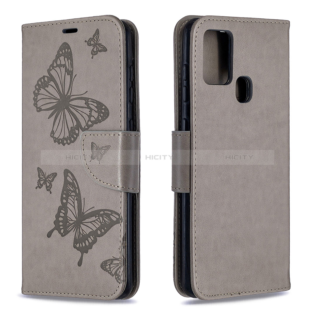 Coque Portefeuille Papillon Livre Cuir Etui Clapet B01F pour Samsung Galaxy A21s Plus