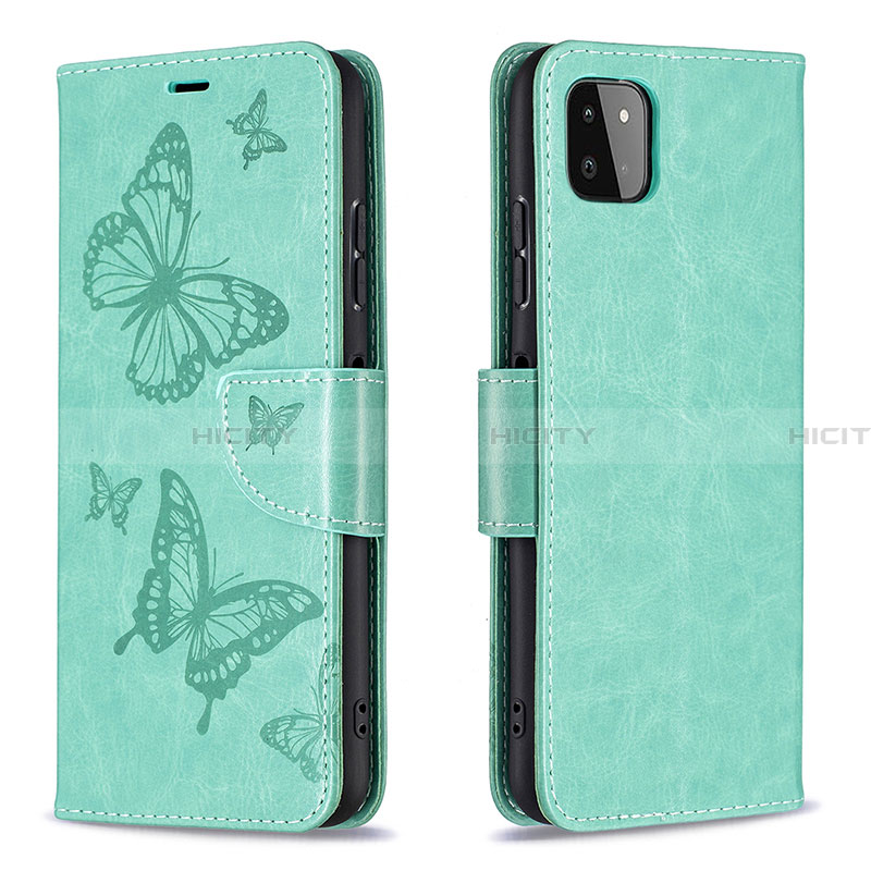 Coque Portefeuille Papillon Livre Cuir Etui Clapet B01F pour Samsung Galaxy A22 5G Plus