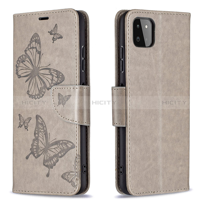 Coque Portefeuille Papillon Livre Cuir Etui Clapet B01F pour Samsung Galaxy A22s 5G Plus