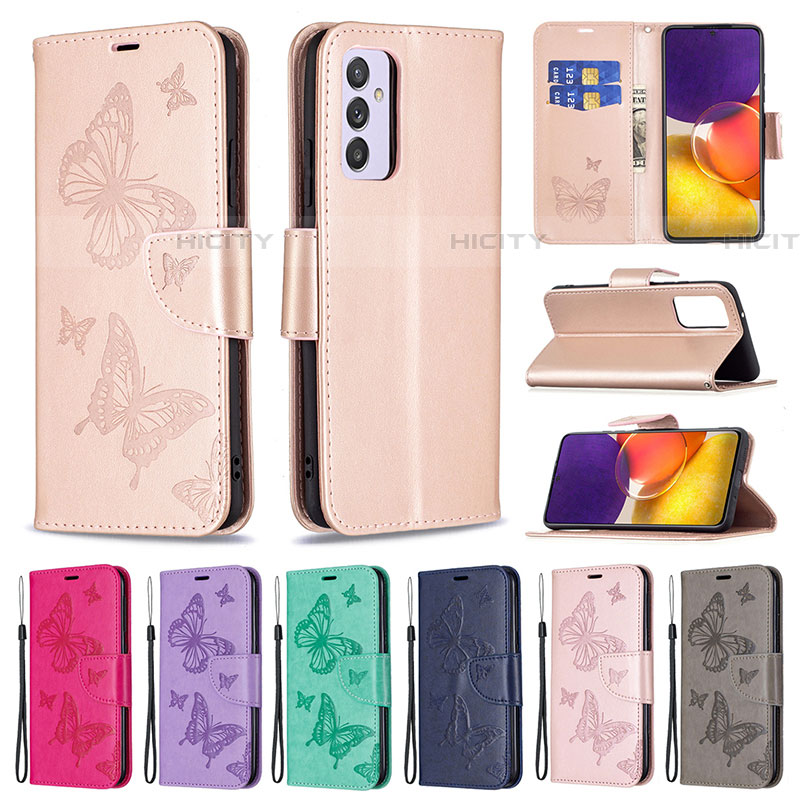 Coque Portefeuille Papillon Livre Cuir Etui Clapet B01F pour Samsung Galaxy A24 4G Plus