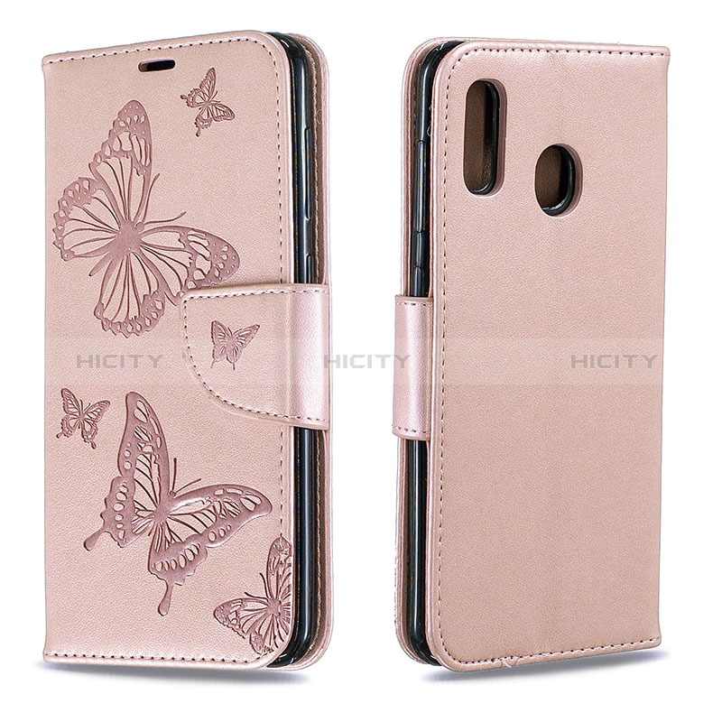 Coque Portefeuille Papillon Livre Cuir Etui Clapet B01F pour Samsung Galaxy A30 Plus