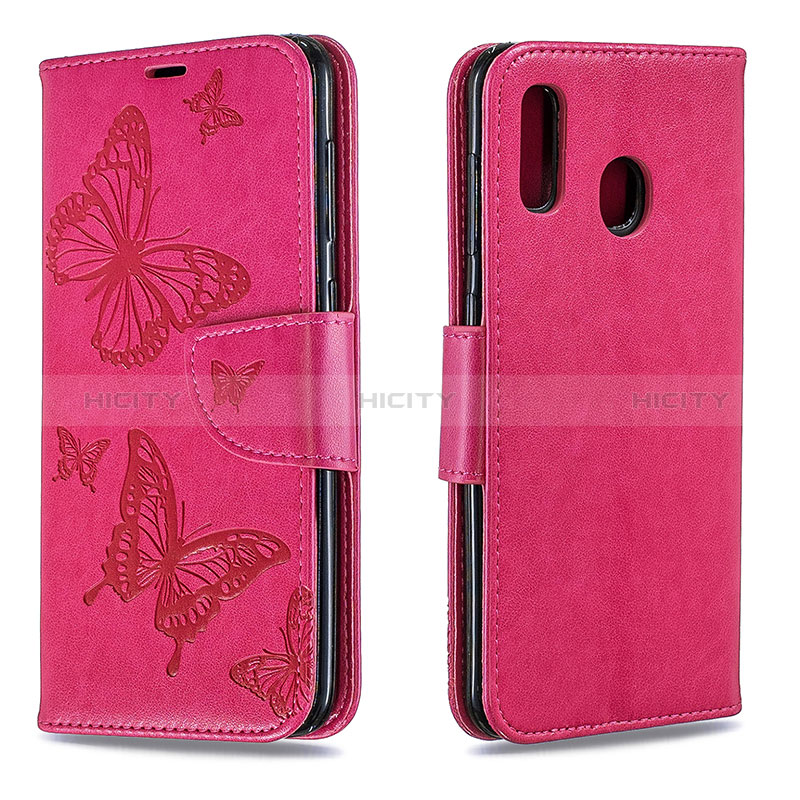 Coque Portefeuille Papillon Livre Cuir Etui Clapet B01F pour Samsung Galaxy A30 Plus