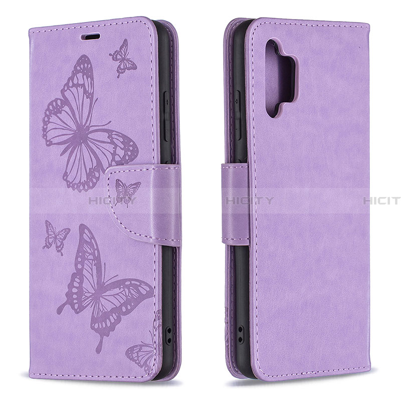 Coque Portefeuille Papillon Livre Cuir Etui Clapet B01F pour Samsung Galaxy A32 4G Plus