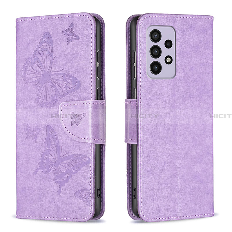 Coque Portefeuille Papillon Livre Cuir Etui Clapet B01F pour Samsung Galaxy A33 5G Plus