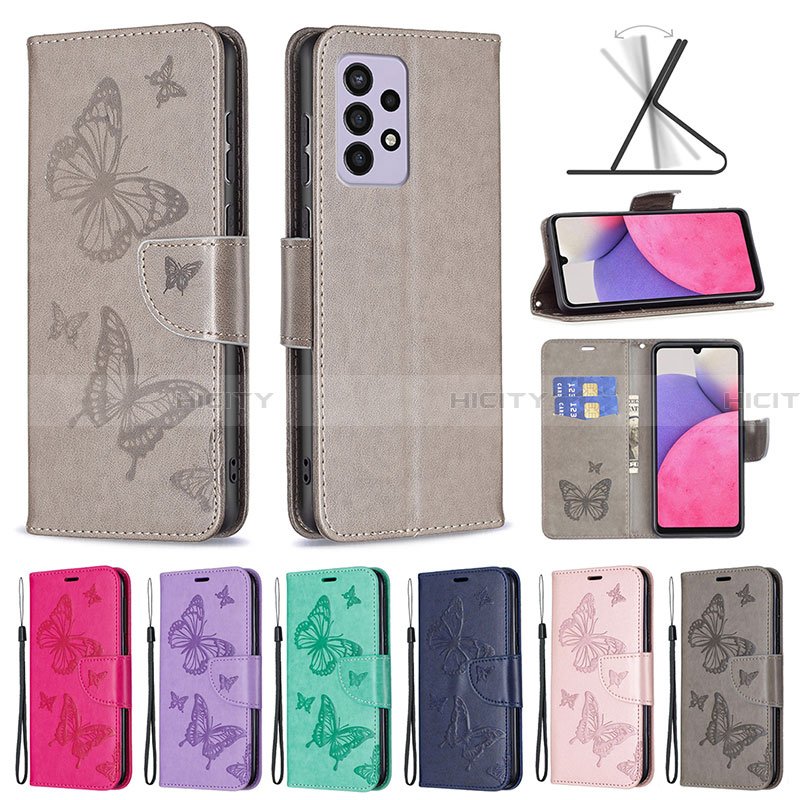 Coque Portefeuille Papillon Livre Cuir Etui Clapet B01F pour Samsung Galaxy A33 5G Plus