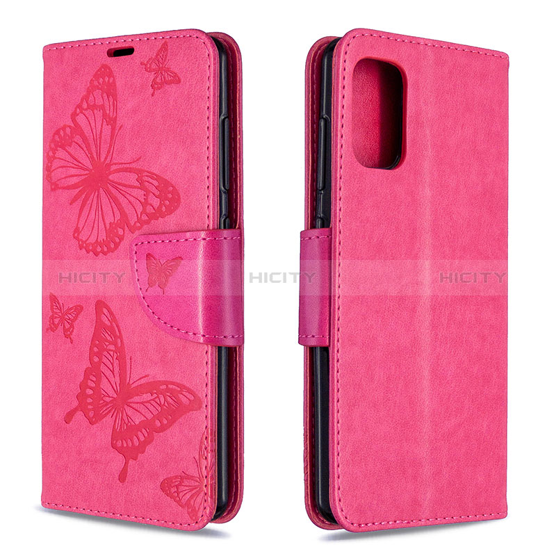 Coque Portefeuille Papillon Livre Cuir Etui Clapet B01F pour Samsung Galaxy A41 Plus