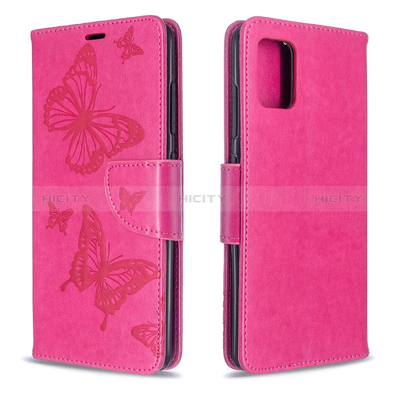 Coque Portefeuille Papillon Livre Cuir Etui Clapet B01F pour Samsung Galaxy A51 4G Plus